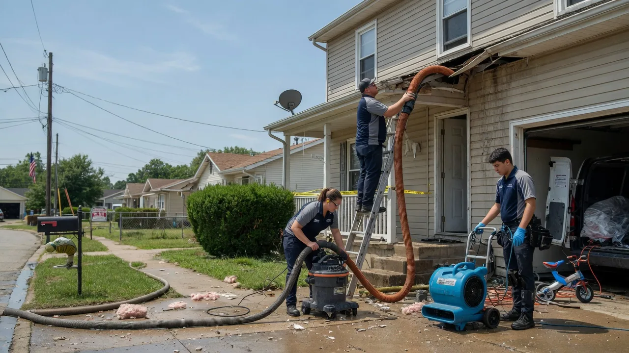 Water Damage Restoration in Granville, WV near me